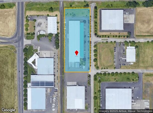 33464 Eagle Rd, Tangent, OR Parcel Map