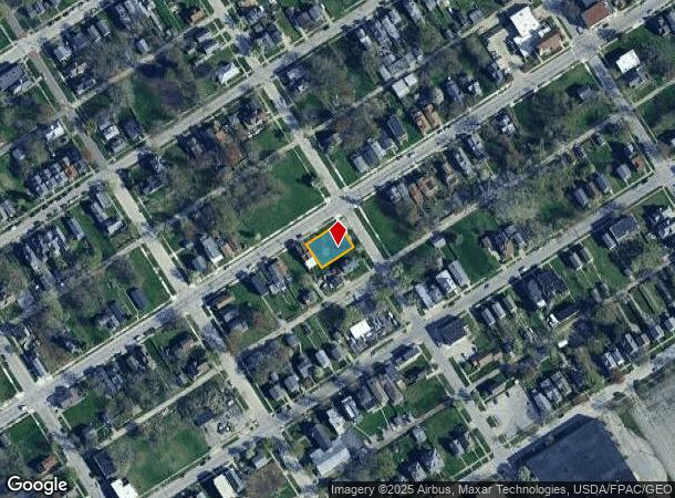  1330 N Erie St, Toledo, OH Parcel Map