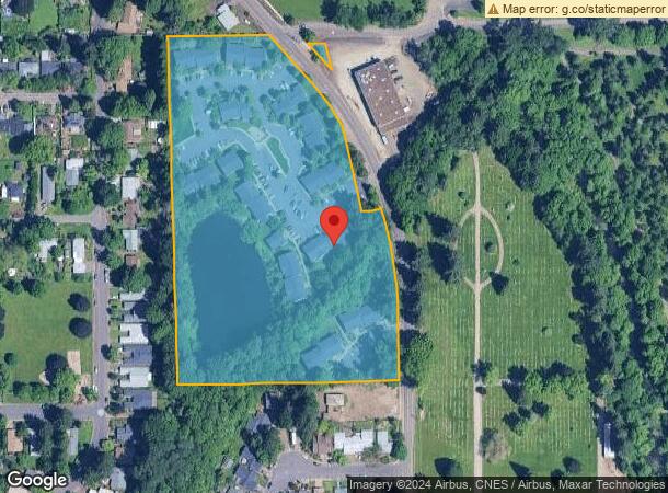  1600 Se Crystal Lake Dr, Corvallis, OR Parcel Map