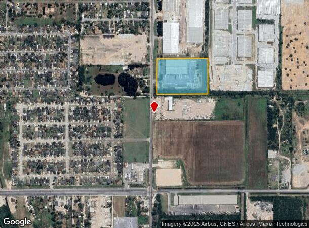  2380 N Indiana Ave, Brownsville, TX Parcel Map