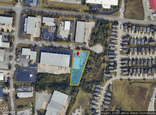  2268 Danforth Dr, Lexington, KY Parcel Map