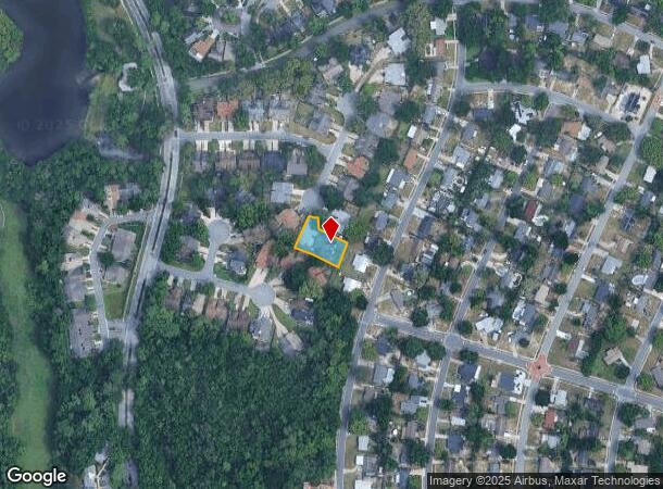  202 Perth Ct, Winter Springs, FL Parcel Map