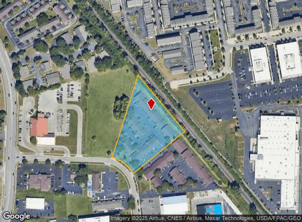  3956 Brown Park Dr, Hilliard, OH Parcel Map