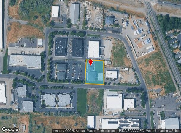  554 W 1200 N, Springville, UT Parcel Map