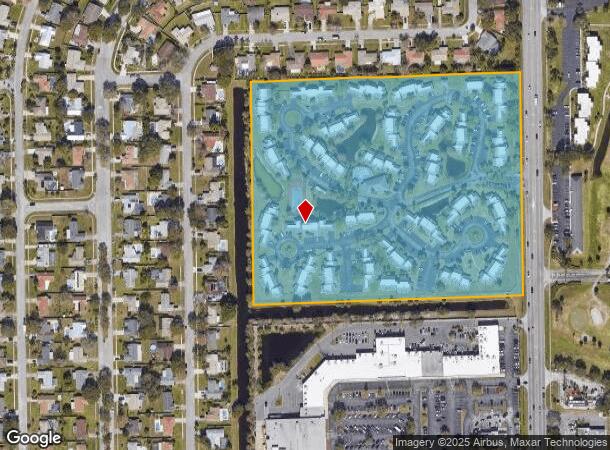  2566 Aruba Dr, Melbourne, FL Parcel Map