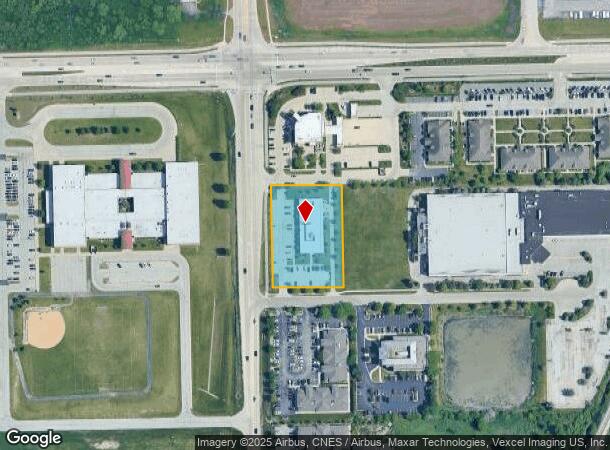  15959 108Th Ave, Orland Park, IL Parcel Map