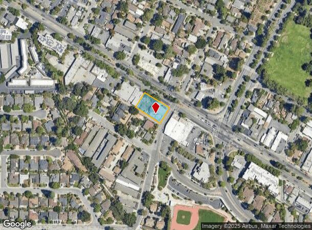  1313 W El Camino Real, Mountain View, CA Parcel Map