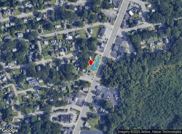  859 Washington St, Attleboro, MA Parcel Map