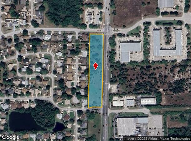  2305 Murrell Rd, Rockledge, FL Parcel Map