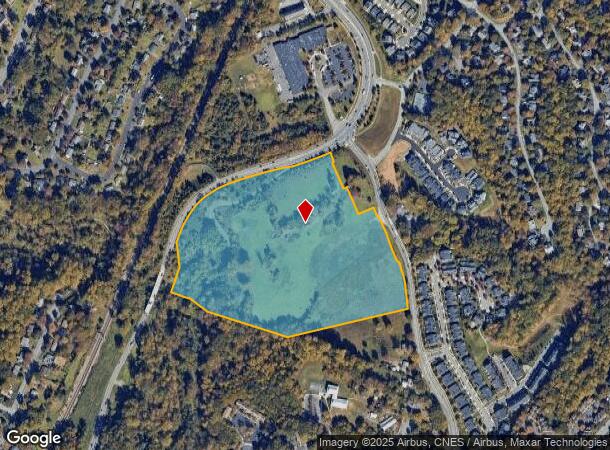 7010 Bo St, Charlottesville, VA Parcel Map