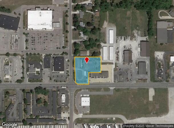  151 N Oakland Ave, Nappanee, IN Parcel Map