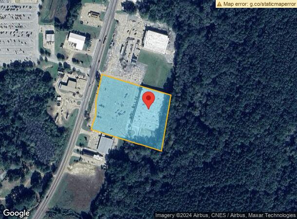  1121 S Magnolia St, Woodville, TX Parcel Map