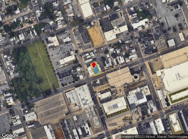  837 W Linden St, Allentown, PA Parcel Map