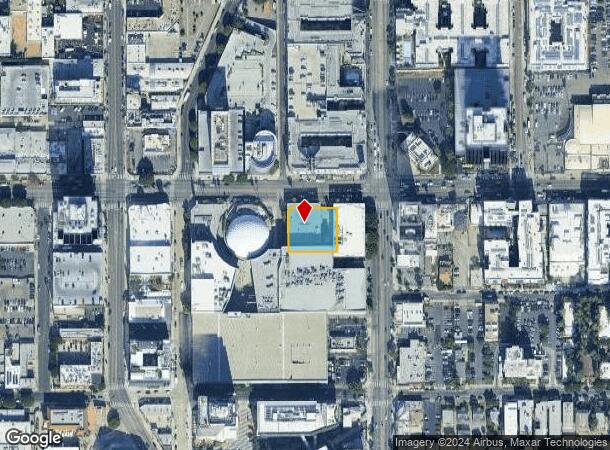  6320 W Sunset Blvd, Los Angeles, CA Parcel Map