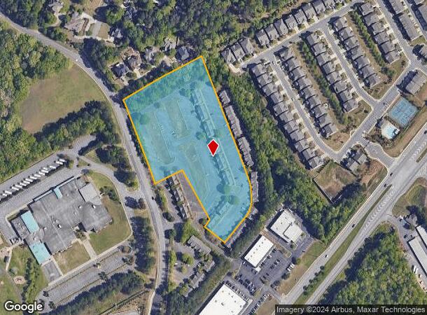  4485 Tench Rd, Suwanee, GA Parcel Map