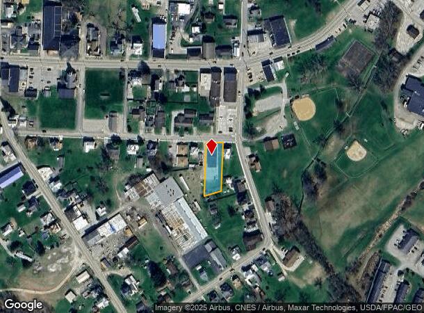  602 E South St, Harrisville, WV Parcel Map