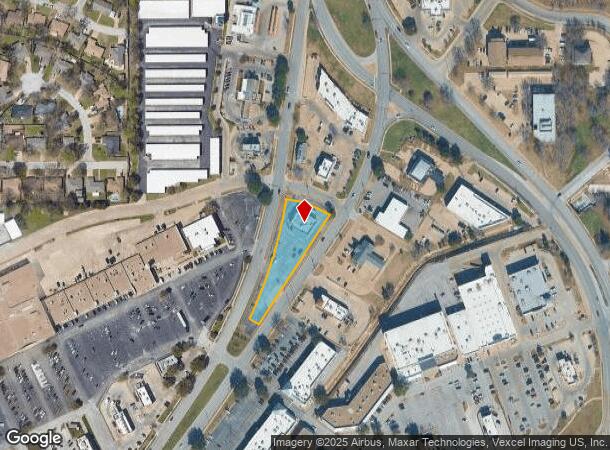 4360 Little Rd, Arlington, TX Parcel Map