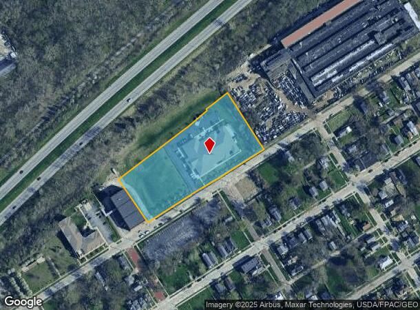  1323 Champlain St, Toledo, OH Parcel Map