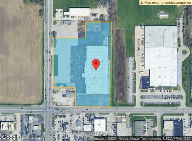  100 N Byrne Rd, Toledo, OH Parcel Map