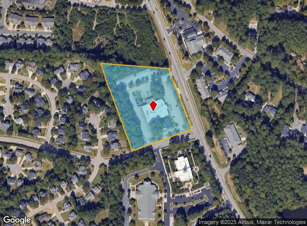 501 W Williams St, Apex, NC Parcel Map