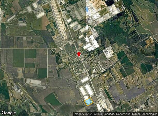  2101 Millers Ferry Rd, Wilmer, TX Parcel Map