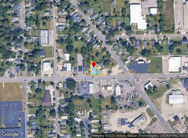 939 E Beecher St, Adrian, MI Parcel Map