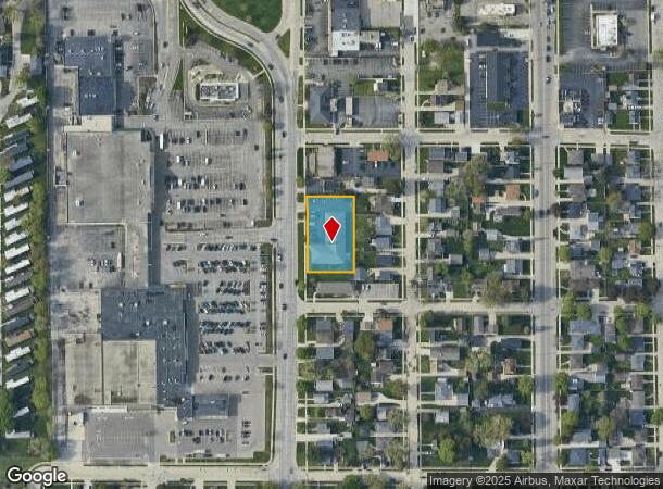 7645 Pershing Blvd, Kenosha, WI Parcel Map