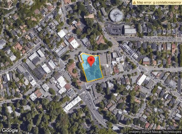  59-67 Throckmorton Ave, Mill Valley, CA Parcel Map