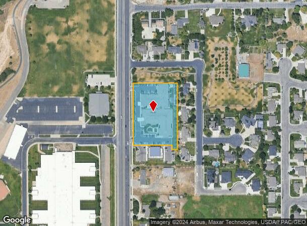  10322 N North County Blvd W, American Fork, UT Parcel Map