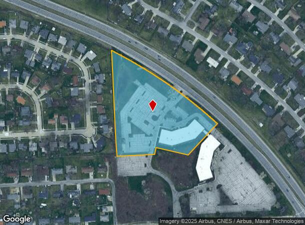  3400 E Coliseum Blvd, Fort Wayne, IN Parcel Map