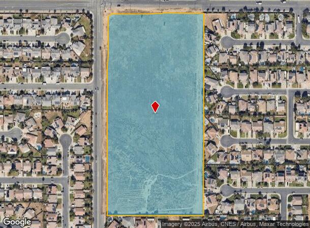 5500 Allen Rd, Bakersfield, CA Parcel Map
