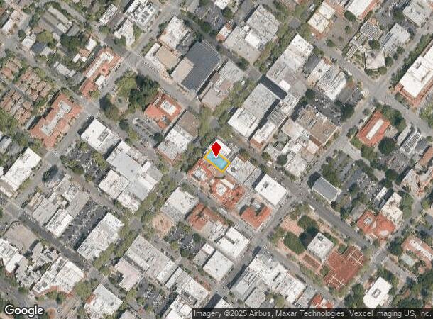 270 University Ave, Palo Alto, CA Parcel Map