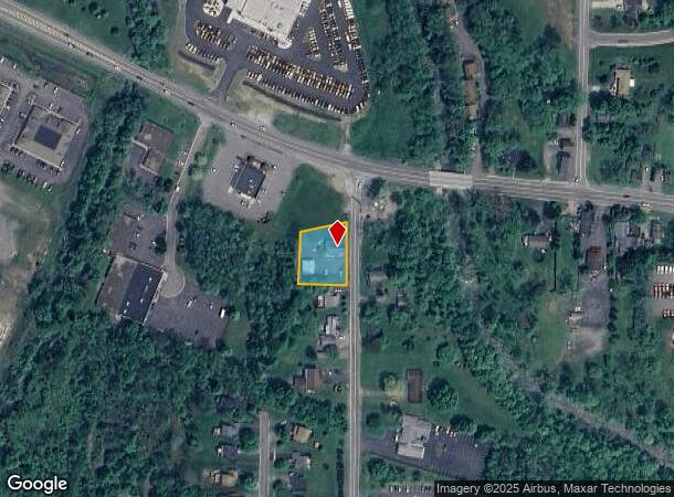 1296 E Victor Rd, Victor, NY Parcel Map