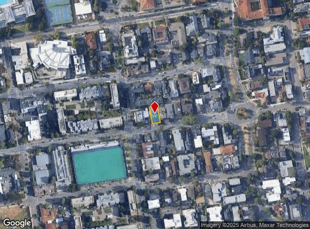  2709 Channing Way, Berkeley, CA Parcel Map