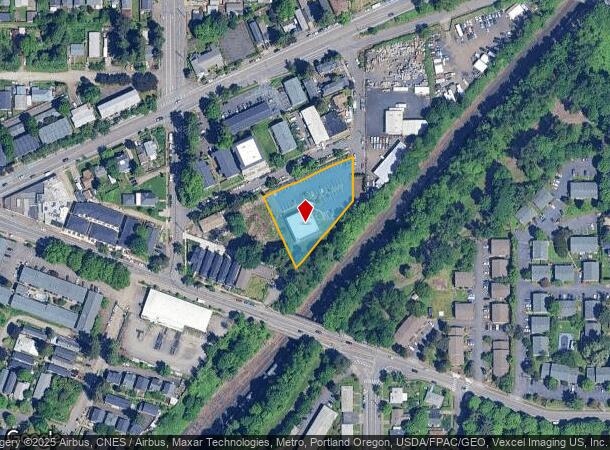 6222 N Cecelia St, Portland, OR Parcel Map
