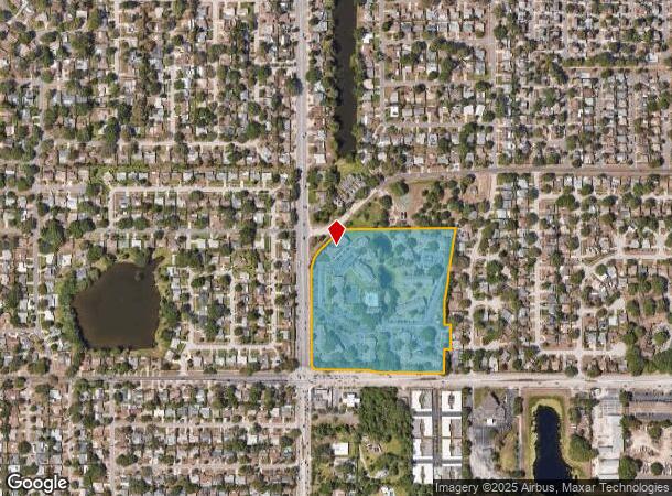  1820 Sunset Point Rd, Clearwater, FL Parcel Map