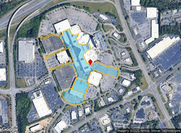 2000 Riverchase Galleria, Hoover, AL Parcel Map