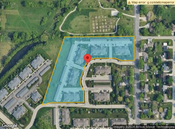  1120 Christopher Dr, Neenah, WI Parcel Map