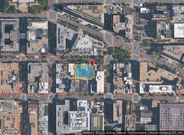  610 I St Nw, Washington, DC Parcel Map