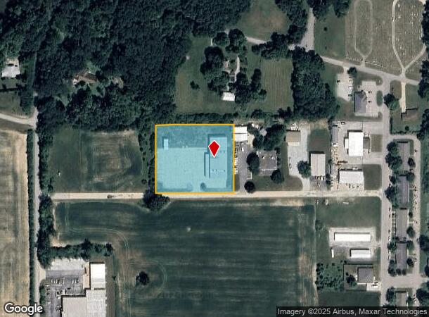  1148 Dilts St, Anderson, IN Parcel Map