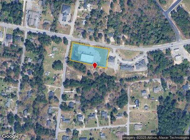 624 Pine Ridge Dr, West Columbia, SC Parcel Map