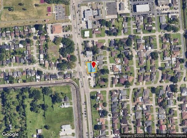  1331 Barataria Blvd, Marrero, LA Parcel Map