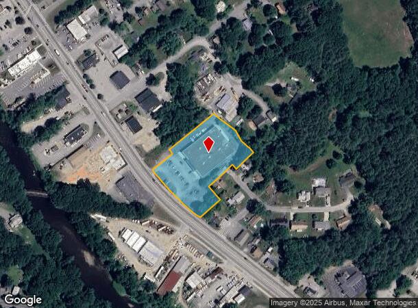  286 Washington St, Claremont, NH Parcel Map