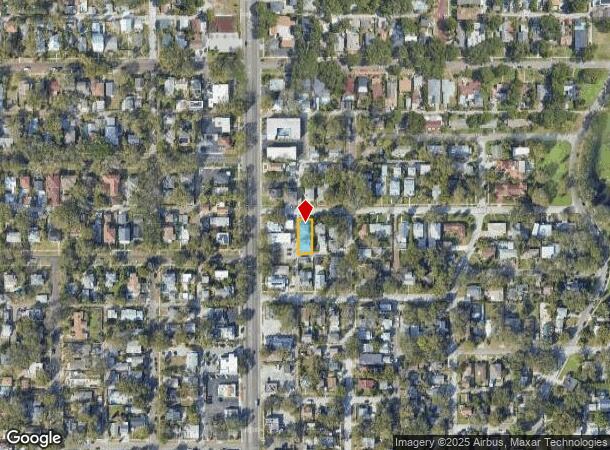  884 14Th Ave N, Saint Petersburg, FL Parcel Map