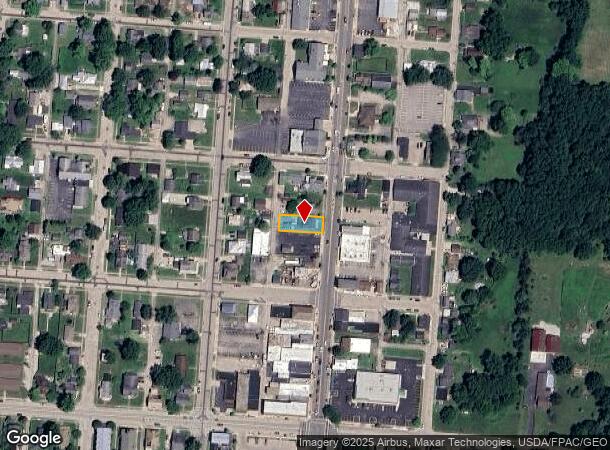  109 N Main St, New Carlisle, OH Parcel Map