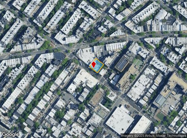 869 Cypress Ave, Ridgewood, NY Parcel Map