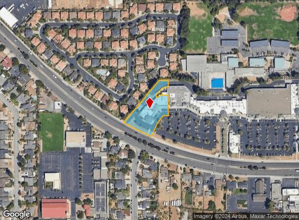  2071 Camden Ave, San Jose, CA Parcel Map