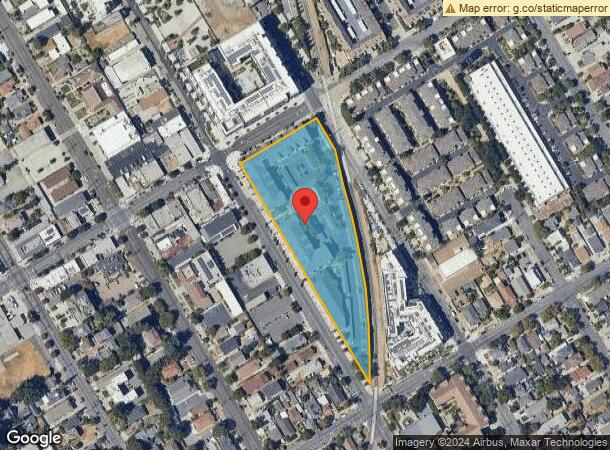  520 N 6Th St, San Jose, CA Parcel Map