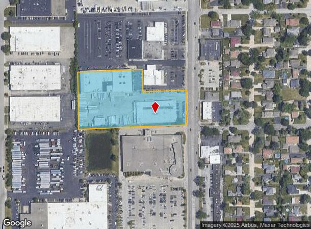 730 N York St, Elmhurst, IL Parcel Map