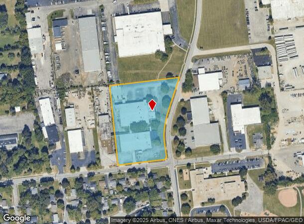 3637 Lacon Rd, Hilliard, OH Parcel Map